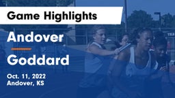 Andover  vs Goddard  Game Highlights - Oct. 11, 2022