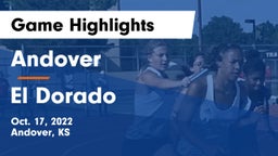 Andover  vs El Dorado  Game Highlights - Oct. 17, 2022