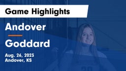 Andover  vs Goddard  Game Highlights - Aug. 26, 2023