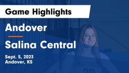 Andover  vs Salina Central  Game Highlights - Sept. 5, 2023