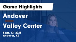 Andover  vs Valley Center  Game Highlights - Sept. 12, 2023