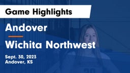 Andover  vs Wichita Northwest  Game Highlights - Sept. 30, 2023