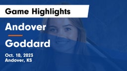 Andover  vs Goddard  Game Highlights - Oct. 10, 2023