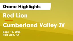 Red Lion  vs Cumberland Valley JV Game Highlights - Sept. 13, 2023