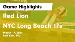 Red Lion  vs NYC Long Beach 17s Game Highlights - March 17, 2024