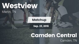 Matchup: Westview  vs. Camden Central  2016