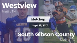 Matchup: Westview  vs. South Gibson County  2017