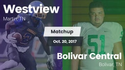 Matchup: Westview  vs. Bolivar Central  2017