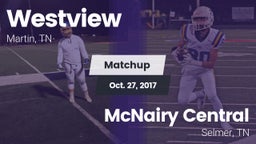 Matchup: Westview  vs. McNairy Central  2017