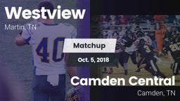 Matchup: Westview  vs. Camden Central  2018