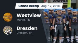 Recap: Westview  vs. Dresden  2018