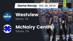 Recap: Westview  vs. McNairy Central  2018
