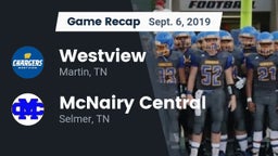 Recap: Westview  vs. McNairy Central  2019