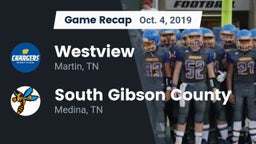 Recap: Westview  vs. South Gibson County  2019