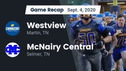 Recap: Westview  vs. McNairy Central  2020