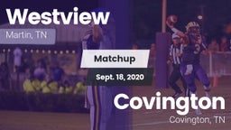 Matchup: Westview  vs. Covington  2020