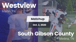 Matchup: Westview  vs. South Gibson County  2020