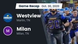 Recap: Westview  vs. Milan  2020