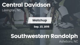 Matchup: Central Davidson vs. Southwestern Randolph  2016