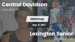 Matchup: Central Davidson vs. Lexington Senior  2017
