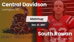 Matchup: Central Davidson vs. South Rowan  2017