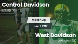 Matchup: Central Davidson vs. West Davidson  2017
