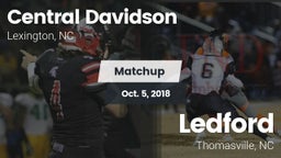 Matchup: Central Davidson vs. Ledford  2018