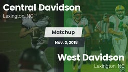 Matchup: Central Davidson vs. West Davidson  2018