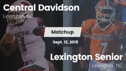 Matchup: Central Davidson vs. Lexington Senior  2019