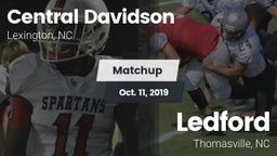 Matchup: Central Davidson vs. Ledford  2019