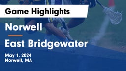 Norwell  vs East Bridgewater  Game Highlights - May 1, 2024