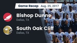 Recap: Bishop Dunne  vs. South Oak Cliff  2017
