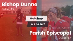 Matchup: Bishop Dunne High vs. Parish Episcopal  2017
