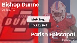 Matchup: Bishop Dunne High vs. Parish Episcopal  2018