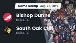 Recap: Bishop Dunne  vs. South Oak Cliff  2019