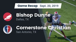 Recap: Bishop Dunne  vs. Cornerstone Christian  2019