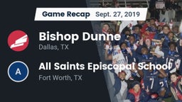 Recap: Bishop Dunne  vs. All Saints Episcopal School 2019