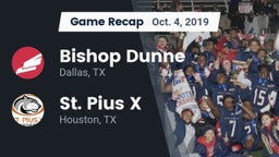 Recap: Bishop Dunne  vs. St. Pius X  2019