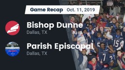 Recap: Bishop Dunne  vs. Parish Episcopal  2019