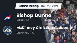 Recap: Bishop Dunne  vs. McKinney Christian Academy 2021