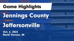 Jennings County  vs Jeffersonville  Game Highlights - Oct. 6, 2022