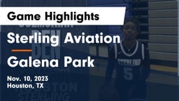 Sterling Aviation  vs Galena Park  Game Highlights - Nov. 10, 2023