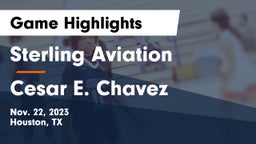 Sterling Aviation  vs Cesar E. Chavez  Game Highlights - Nov. 22, 2023