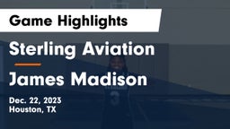 Sterling Aviation  vs James Madison  Game Highlights - Dec. 22, 2023