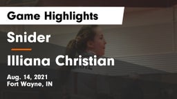 Snider  vs Illiana Christian   Game Highlights - Aug. 14, 2021