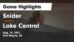 Snider  vs Lake Central  Game Highlights - Aug. 14, 2021