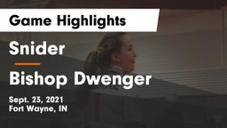 Snider  vs Bishop Dwenger  Game Highlights - Sept. 23, 2021