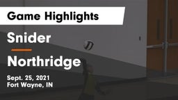 Snider  vs Northridge  Game Highlights - Sept. 25, 2021