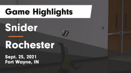 Snider  vs Rochester  Game Highlights - Sept. 25, 2021
