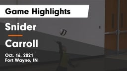 Snider  vs Carroll  Game Highlights - Oct. 16, 2021